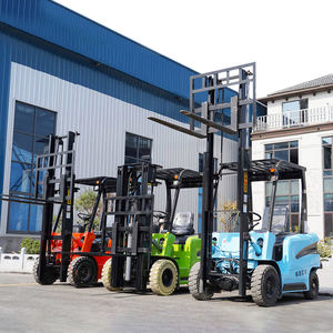 Электрический вилочный погрузчик Mingsheng с быстрой доставкой, грузоподъемность 1-<span class=keywords><strong>5</strong></span> тонн, полный привод, 3 года гарантии, литиевая батарея, гидравлический погрузчик - Product Image 1