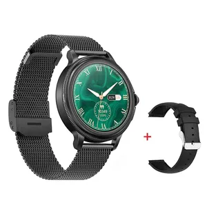 Mode Montre Connecte Männer Smartwatches Set mit Armband Geschenk box Damen Reloj Armbanduhr Smart