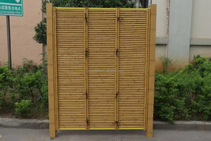 室外HDPE竹围栏板，用于后院筛选通用家具应用 - Product Image 2