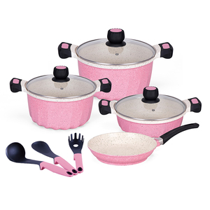 中国Cooklover16/20/24/28/32cmスープポットノンスティックコーティング調理器具セット - Product Image 6