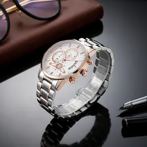 Customized New Chronos Watch Fashion Men Quartz Clock 2022 Men Wrist Quartz Watches Orologio Da Polso