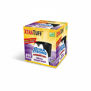 ถุงขยะขนาดใหญ่แบบใช้แล้วทิ้ง 4 แกลลอน 250 ถุง ทนทานต่อการฉีกขาด ความจุ 33 แกลลอน สำหรับทำความสะอาดอเนกประสงค์ในครัวเรือน - Product Image 2