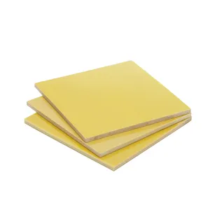 Yellow color resin fiber glass 3240 epoxy transparent sheet in 2mm thickness