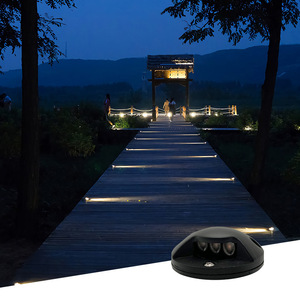 Lumière LED encastrée en acier inoxydable IP65, type « dos de tortue », pour allée de jardin - Product Image 2
