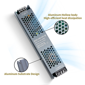 <span class=keywords><strong>Alimentation</strong></span> LED DC <span class=keywords><strong>12V</strong></span> ultra mince 24W 36W 60W 100W 150W 200W 300W 400W - Product Image 2