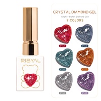 OEM/ODM Échantillons Gratuits Vernis à Ongles Liquide Luminescent UV LED Gel Français Réfléchissant Disco Flash Scintillant DIY en Bouteille