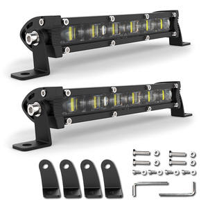 Barra de Luz LED NAO de Una Sola Fila, 40 52 Pulgadas, 180W, 12V 24V, Faros Antiniebla para Conducción, Barra de Luz LED Aurora Todoterreno para Camioneta <span class=keywords><strong>4X4</strong></span> ATV - Product Image 1