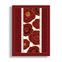 Papier d'emballage créatif pour fleurs, idéal pour les cadeaux et les bouquets, pour une ambiance festive du Nouvel An - Product Image 4