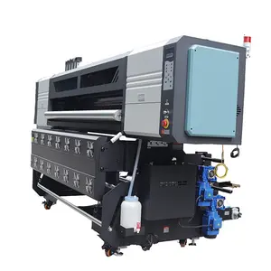 Double 4720 heat transfer printer bed sheets t-shirts textile fabric inkjet printers dye sublimation printer machine