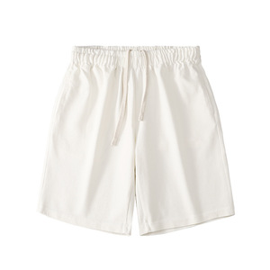 Nuevos shorts Bermuda de verano estilo streetwear, vintage, corte americano, unisex, estampado de leopardo, de algodón tejido, oversize, doble cintura - Product Image 3