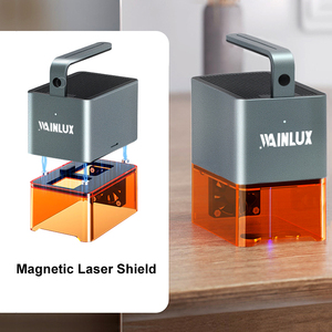 Graveur laser portable 5W, mini, magnétique, pour le bois, le cuir, l'acrylique, DXF/PLT, gravure laser 0,05 mm - Product Image 5