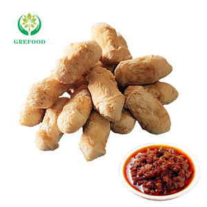 TVP MUESTRA GRATIS Proteína de <span class=keywords><strong>soja</strong></span> <span class=keywords><strong>texturizada</strong></span> de grado alimenticio de bajo colesterol Carne vegana HALAL proteína vegetal <span class=keywords><strong>texturizada</strong></span> de <span class=keywords><strong>soja</strong></span> orgánica - Product Image 1