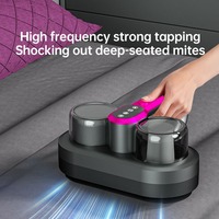 Ménage 8000Pa sans fil contrôleur de poussière Portable nettoyant lit acariens aspirateur Anti-poussière aspiration acariens avec lumière UV