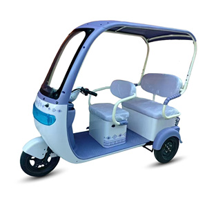 HLD Vente directe d'usine, scooter électrique 650W 48V, trajets quotidiens pour adultes, <span class=keywords><strong>tricycle</strong></span> électrique avec panier de rangement arrière - Product Image 5