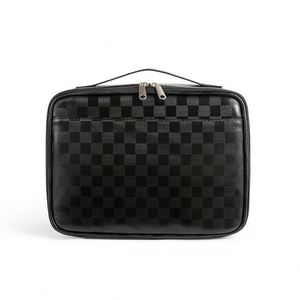 Sac isotherme portable en cuir PU, étanche, avec fermeture éclair, boîte à lunch, sac à glace pour étudiant - Product Image 5