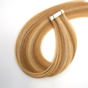 Extensions de cheveux adhésives sans nœuds ni perte de cheveux, 100 % cheveux humains vierges, sans couture, pour femmes blanches, fournisseur d'usine Lanxun - Product Image 3