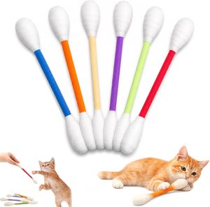 Giant Cotton Swab Shaped Catnip Toy XL <b>Plush</b> <b>Cat</b> Toy for Indoor <b>Cats</b> Soothing Interactive Stress Relief Pet Toy - Product Image 1