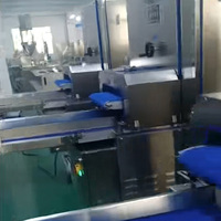 Machine à trancher le pain de mie et les gâteaux, automatique, haute efficacité, pour boulangerie, avec lame de coupe