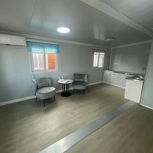 Casa Contenedor Expandible Personalizada al por Mayor de 20 y 40 pies con Panel Sándwich para Uso en Centros Comerciales y Hoteles, Moderna Casa Plegable Prefabricada Pequeña - Product Image 6