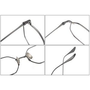 Luxury Brand DTX174 Gafas De Lujo Eye Optical Eyewear Vintage Eyeglass Pure Retro <strong>Glasses</strong> <strong>Frame</strong> Men Titanium Spectacles For Male - Product Image 3