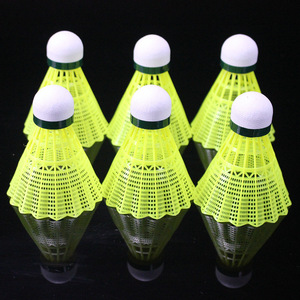 <strong>Small</strong> Wholesale Jianerwinelong <strong>Badminton</strong> 6-pack Nylon Plastic Double Ball Head Full Circle Style Outdoor Balls Bk-59 China - Product Image 2