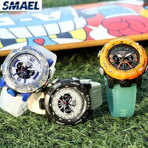 Reloj Deportivo para Hombre, Resistente al Agua 50m, Reloj de Pulsera de Cuarzo, Reloj Masculino, SMAEL 8058 S Style, Relojes Digitales y Analógicos - Product Image 4