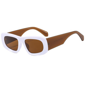 STY3762N Lunettes de <span class=keywords><strong>soleil</strong></span> rectangulaires blanches tendance pour femmes et hommes Lunettes de <span class=keywords><strong>soleil</strong></span> de marque de luxe pour hommes Lunettes de <span class=keywords><strong>soleil</strong></span> UV400 - Product Image 3