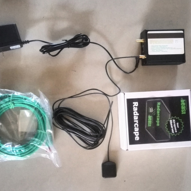 ADS-B Receiver Radarcape 400km+ Detection Range 700 Target Capacity 5V DC Power Supply