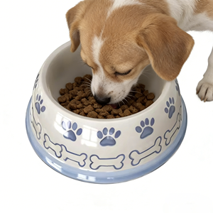 Tigela de Cerâmica Personalizada para Cães, Resistente a Derramamentos, Tigela Grande e Larga para Ração e Água, Tigelas de Cerâmica Pesadas para Gatos e Cães Pequenos e Médios - Product Image 1