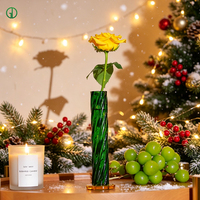 Set Perlengkapan Minuman Natal dari Kaca dengan Gelas, Tumbler & Mug, French Press untuk Pesta Liburan, Vas Kaca, Tempat Dupa, Dekorasi Rumah
