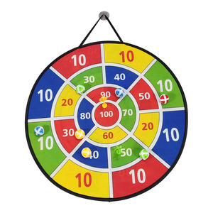 ألعاب حفلات داخلية خارجية 29 "مزدوجة الوجهين ألعاب كبيرة قابلة للطي من القماش الناعم للأطفال مع 12 كرة لاصقة - Product Image 2