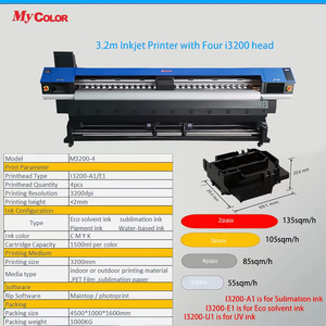 I3200 I1600 Xp600 <span class=keywords><strong>3</strong></span>.2M Plotter In Ecosolvent Trung Quốc Sinh Thái Dung Môi Máy In Phun Cho Flex Biểu Ngữ Vinyl Sticker - Product Image 2
