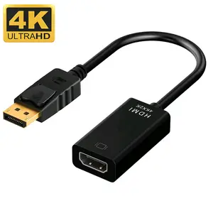 Magelei थोक बिक्री अनुकूलित 4k * 2k सोना मढ़वाया Displayport पुरुष HDMI करने के लिए महिला डीपी HDMI करने के लिए एडाप्टर केबल प्रोजेक्टर टीवी पर नजर रखने के लिए
