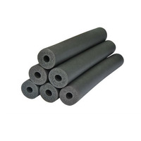 Tube en mousse de caoutchouc NBR 10 mm ID X 20 mm OD à cellules fermées, résistant à l'huile, manchon d'étanchéité pour la protection des câbles et des tuyaux
