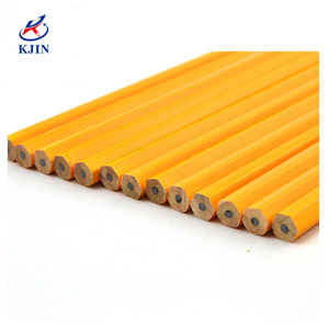 Bajo MOQ personalizado barato amarillo número <span class=keywords><strong>2</strong></span> lápices con borrador HB 2B 2H Hexagonal de madera a granel 7,5 ''<span class=keywords><strong>2</strong></span> # lápices de madera para escuela y oficina - Product Image 4