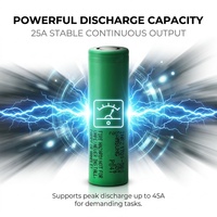 Sel Baterai Silinder Samsung 21700 NMC 3.7V 5000mAh Berdaya Tahan Tinggi Untuk Kendaraan Listrik Sehari-hari Dan Armada Pengiriman