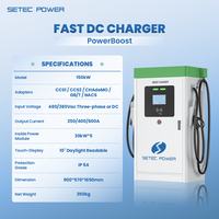 Chargeur rapide DC pour véhicules électriques de niveau 3, 150 kW, commercial, triphasé, station de recharge pour voitures électriques à montage au sol