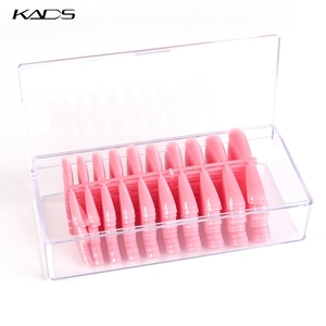 22x20 Tips Box Full Cover French Press on Long Coffin ABS Faux Ongles Pré-conçus pour Manucure - Product Image 6