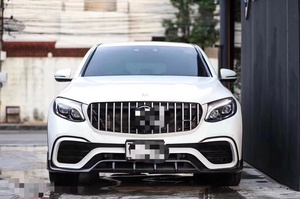 Labio delantero de fibra de carbono <span class=keywords><strong>Amg</strong></span> Style W253 para <span class=keywords><strong>mercedes</strong></span>-<span class=keywords><strong>benz</strong></span> W253 Coupe Glc260 Glc300 Glc43 Glc63 <span class=keywords><strong>Amg</strong></span> 16-19 - Product Image 3