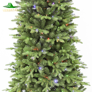 Haute quantité classique PE PVC arbre de Noël chaud coloré LED lumières pour Noël extérieur intérieur déco - Product Image 3