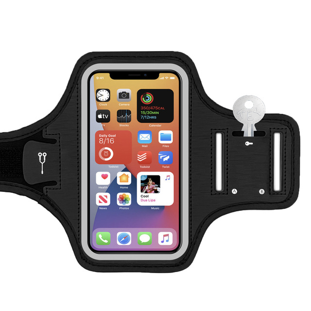 Running Armbands for iPhone 14 13 12 11 Pro Max Outdoor Sports Arm Band Case Phone Pouch Bag for Samsung S22 S21 Xiaomi