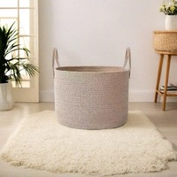 Panier à linge pliable de grande capacité en tissu non tissé, style moderne minimaliste, best-seller
