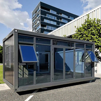 Maisons préfabriquées modulaires de 20 pieds, bureaux en conteneurs, espaces résidentiels, design respirant d'Asie du Sud-Est pour chambre à coucher, salon