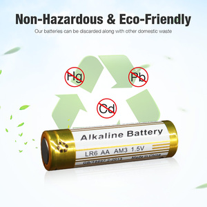 Pile alcaline primaire haute capacité 1,5 V LR03 AAA LR6 AA non rechargeable, emballage blister pour jouets, garantie 1 an - Product Image 6