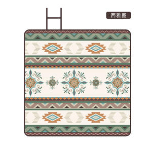 Esterilla de Picnic Portátil Hike Mount, Rectangular, Impermeable, para Primavera, Camping, Playa, Jardín - Product Image 1