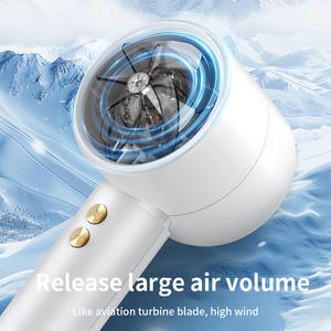 USB Mini taşınabilir 100-Speed N68 yüksek hızlı el ev kullanımı için Turbo Fan yeni katlanabilir plastik masaüstü küçük Fan - Product Image 3