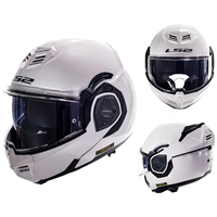 Casque de moto LS2 FF906 unisexe taille XL avec visière intégrale double face et système de dégagement rapide anti-buée, modèle été toutes saisons