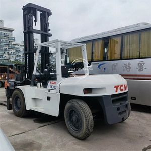 Montacargas Diésel de 10 Toneladas con Capacidades Todoterreno Japonesas FD70 FD100, Montacargas Diésel Usado de Alta Calidad Fd100 - Product Image 1