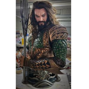 Nuevo Estilo, Busto de <span class=keywords><strong>Aquaman</strong></span> Arthur, Figura Coleccionable de DC, en Existencia, Regalo de Cumpleaños, Liga de la Justicia, Escultura de Resina - Product Image 2