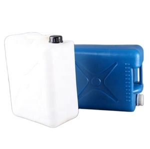 Bouteille d'eau HDPE rose jus 5l en plastique 2 litres carafe rectangulaire de 5 litres jerrican avec pompe - Product Image 2